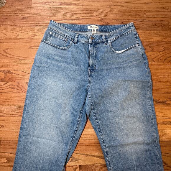 madewell plus curvy '90s straight jean rondell wash blue nn801 women size 16w - Picture 6 of 10